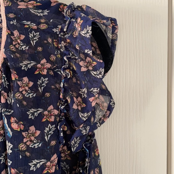 Sheer floral top - Picture 3 of 3